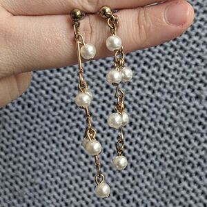 Pearl Dangle Earrings